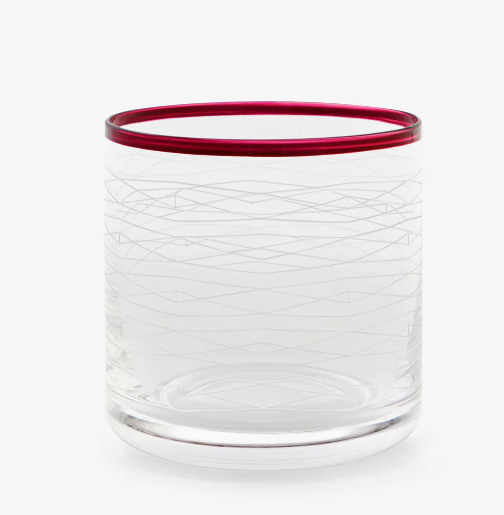 A Set of 2 Old Fashioned Glasses 2