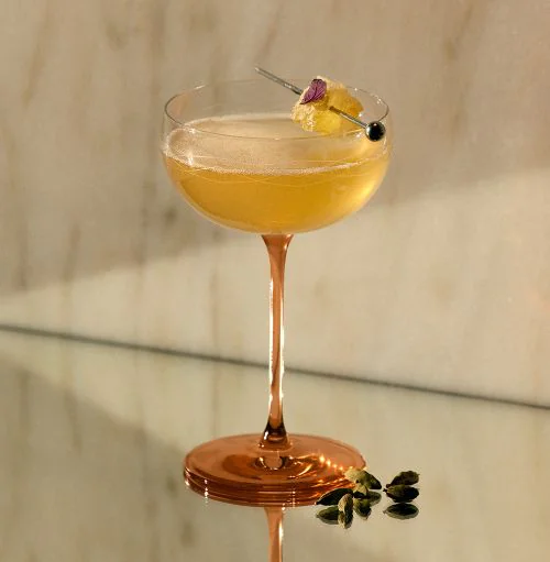 Lot de 2 verres à martini